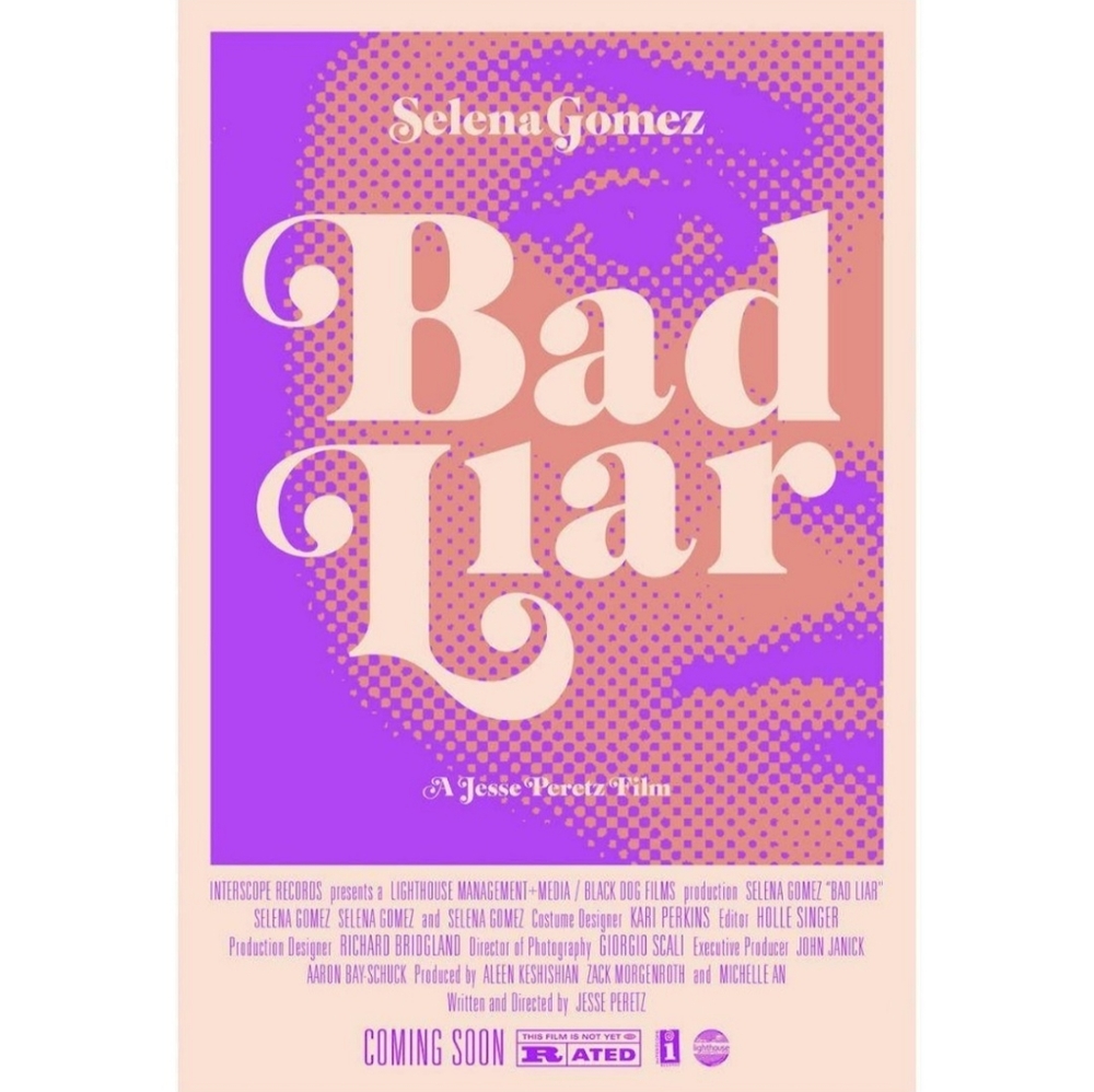 2 for 30 🍑 Selena Gomez 🍑 Bad Liar Poster